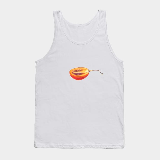 Tamarillo Exotic Fruit I Tank Top by VeraAlmeida